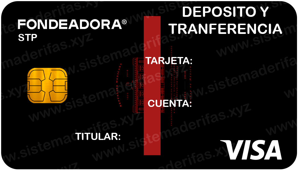Tarjeta Fondeadora